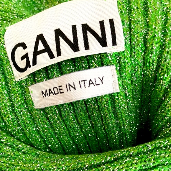 Ganni glitter knit sweater vest - Picture 4 of 4